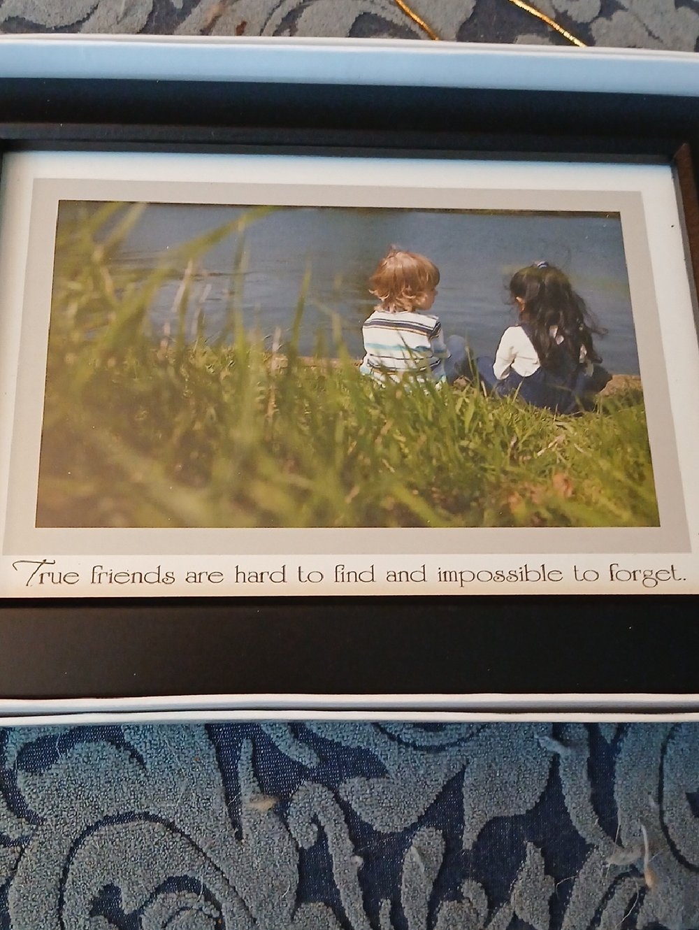 FRIENDS 'Best Friends' Decorative Framed Pucture.